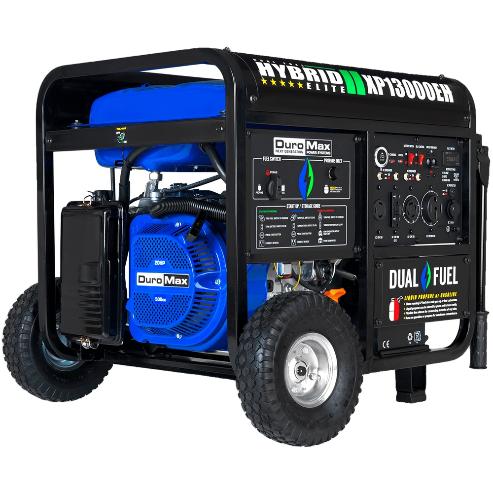 DuroMax XP13000EH 10500W/13000W Electric Start Dual Fuel Generator New